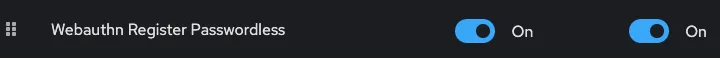 Define required actions